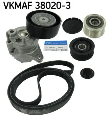 Polia tensionadora, correia em V SKF VKMAF 38020-3