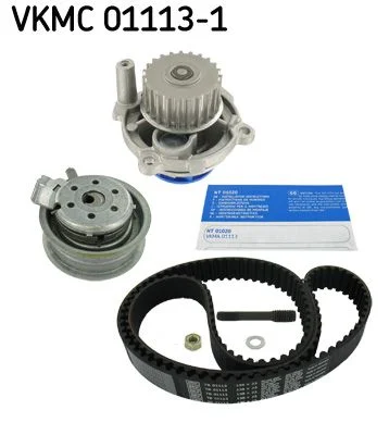 Bomba d'água e kit de correia dentada SKF VKMC 01113-1