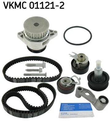 Bomba d'água e kit de correia dentada SKF VKMC 01121-2