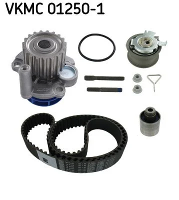 Bomba d'água e kit de correia dentada SKF VKMC 01250-1