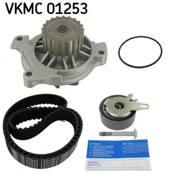 Bomba d'água e kit de correia dentada SKF VKMC 01253