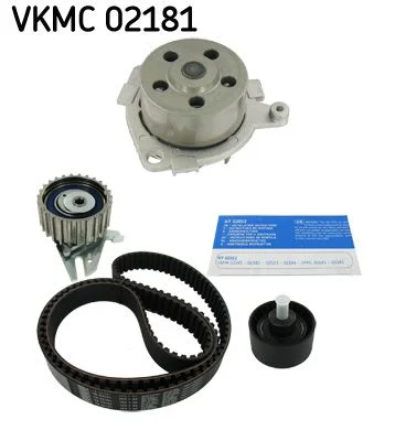 Bomba d'água e kit de correia dentada SKF VKMC 02181