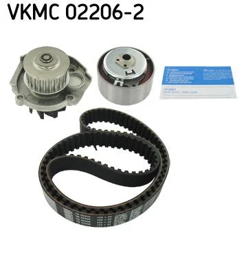 Bomba d'água e kit de correia dentada SKF VKMC 02206-2