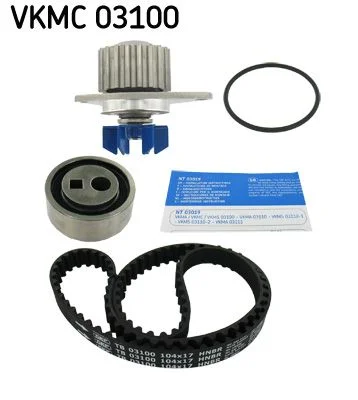 Bomba d'água e kit de correia dentada SKF VKMC 03100