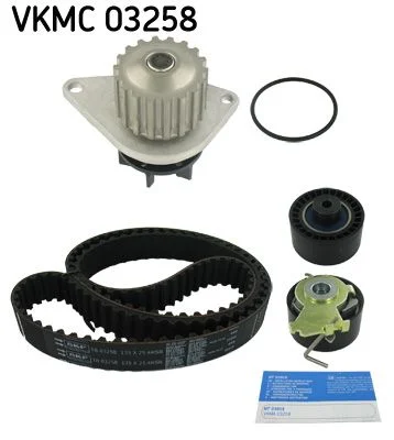 Bomba d'água e kit de correia dentada SKF VKMC 03258