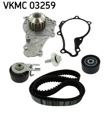 Bomba d'água e kit de correia dentada SKF VKMC 03259