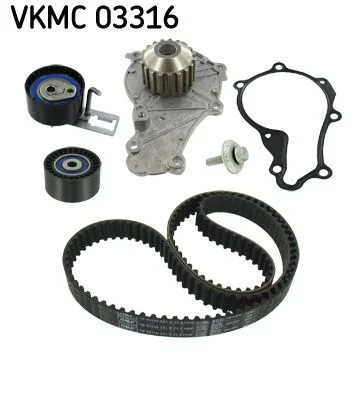 Bomba d'água e kit de correia dentada SKF VKMC 03316