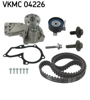 Bomba d'água e kit de correia dentada SKF VKMC 04226