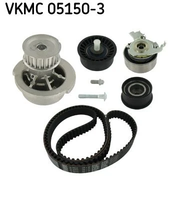 Bomba d'água e kit de correia dentada SKF VKMC 05150-3