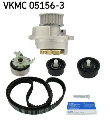 Bomba d'água e kit de correia dentada SKF VKMC 05156-3