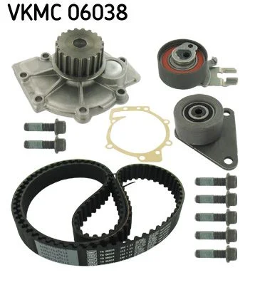 Bomba d'água e kit de correia dentada SKF VKMC 06038