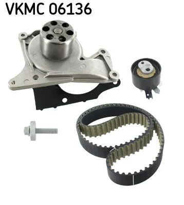Bomba d'água e kit de correia dentada SKF VKMC 06136