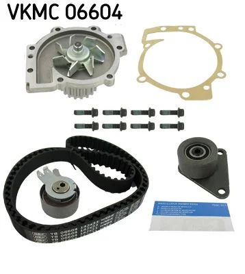 Bomba d'água e kit de correia dentada SKF VKMC 06604