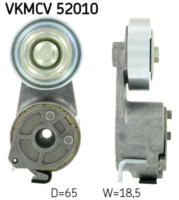 Conjunto de correias em V SKF VKMCV 52010