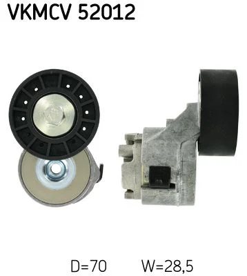 Conjunto de correias em V SKF VKMCV52012