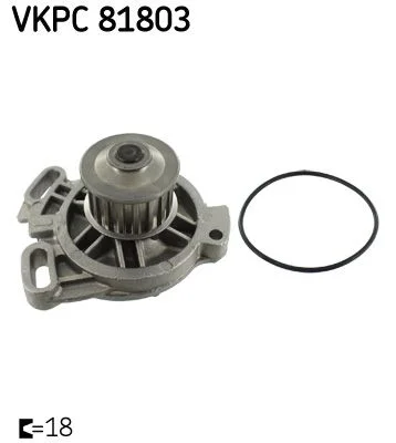 Water Pump, engine cooling SKF VKPC 81803