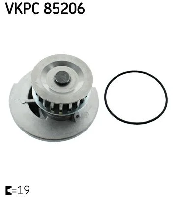 Water Pump, engine cooling SKF VKPC 85206