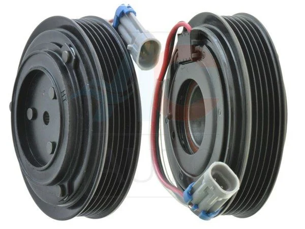 Embraiagem magnética, compressor de ar condicionado ACAUTO AC-06SD40