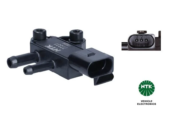Sensor, pressão de escape NTK 77331