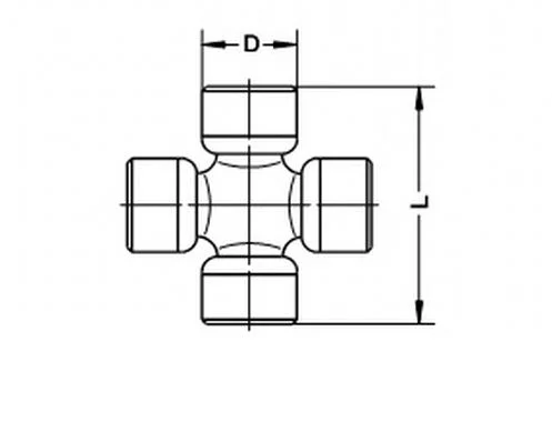 Joint, propshaft LÖBRO U 170