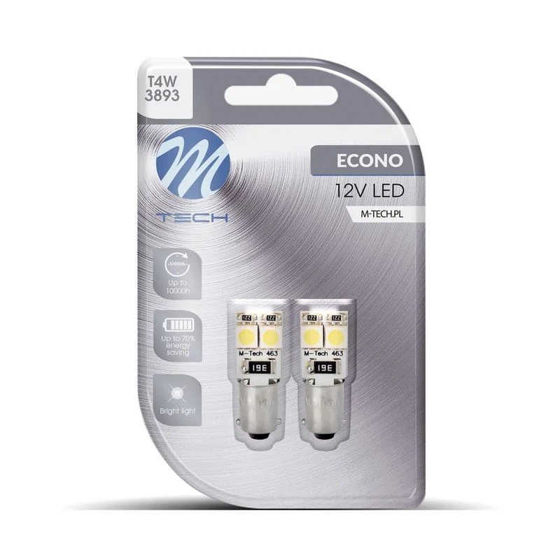 Lâmpada, luz da placa de matrícula m-tech LB314W