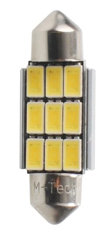 Lâmpada, luz da placa de matrícula m-tech LB815W
