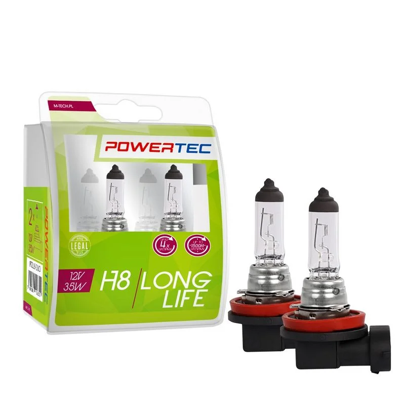 Lâmpada, farol de busca m-tech PTZLL8-DUO