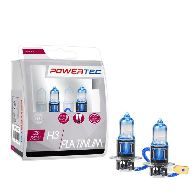 Lâmpada, farol de busca m-tech PTZPT3-DUO