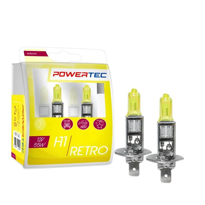 Lâmpada, farol de busca m-tech PTZRT1-DUO