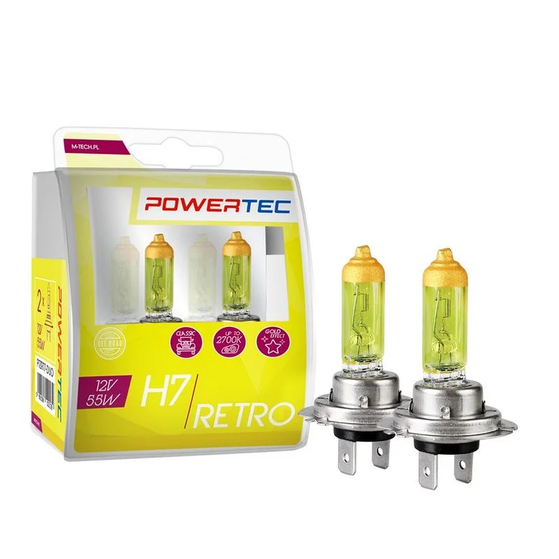 Bulb, high beam headlight m-tech PTZRT7-DUO