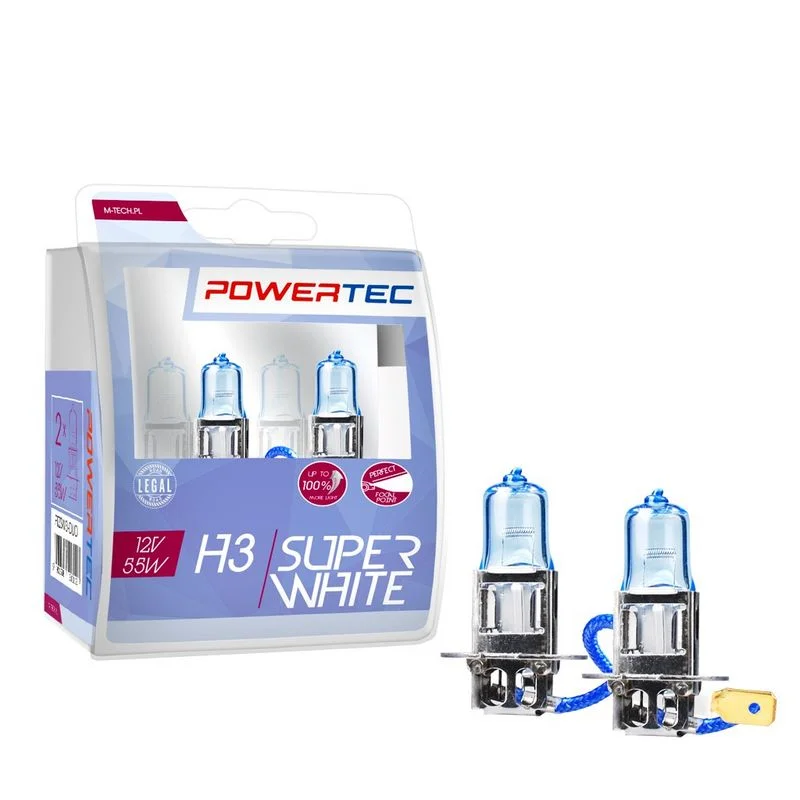 Lâmpada, farol de busca m-tech PTZSW3-DUO