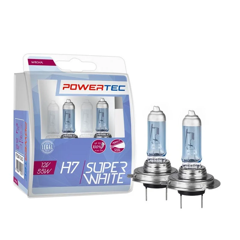 Lâmpada, farol de busca m-tech PTZSW7-DUO