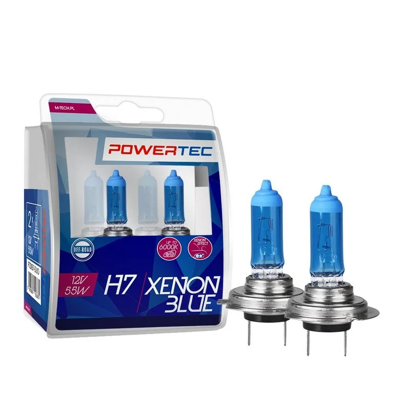 Lâmpada, farol de busca m-tech PTZXB7-DUO