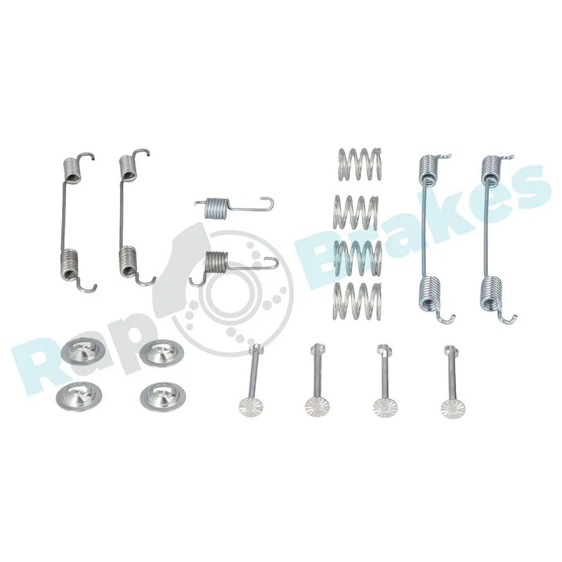 Kit de acessórios, sapatas de travão RAP BRAKES R-T0089