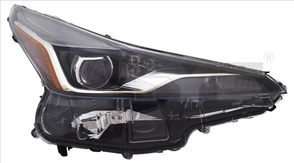 Headlight TYC 20-17661-06-2