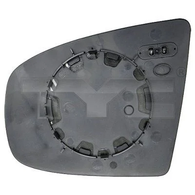 Mirror Glass, exterior mirror TYC 303-0101-1