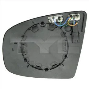 Mirror Glass, exterior mirror TYC 303-0114-1
