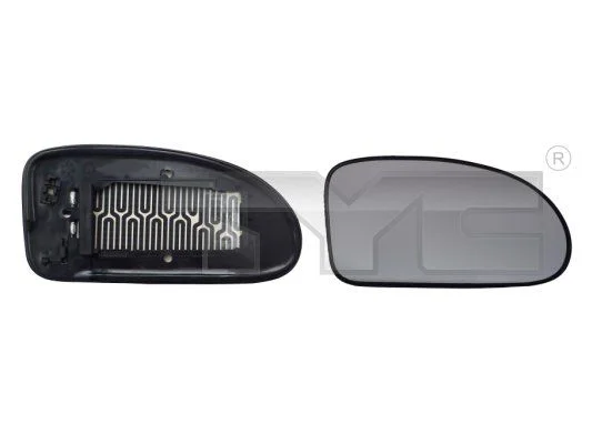 Mirror Glass, exterior mirror TYC 310-0031-1