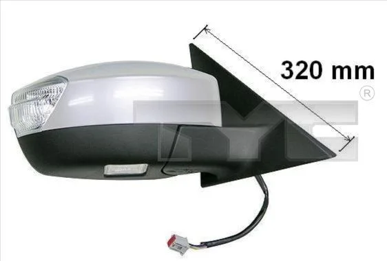 Exterior Mirror TYC 310-0126
