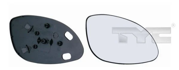 Mirror Glass, exterior mirror TYC 325-0042-1