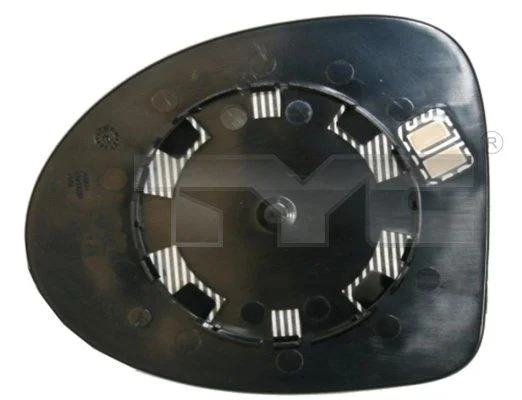Mirror Glass, exterior mirror TYC 328-0131-1