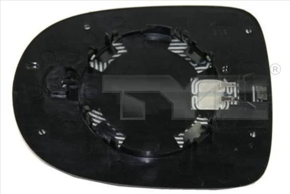 Mirror Glass, exterior mirror TYC 328-0138-1