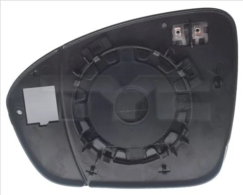 Mirror Glass, exterior mirror TYC 328-0270-1