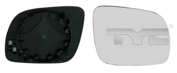 Mirror Glass, exterior mirror TYC 337-0013-1