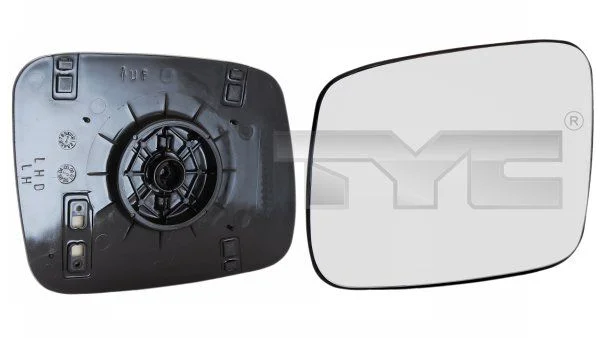 Mirror Glass, exterior mirror TYC 337-0084-1