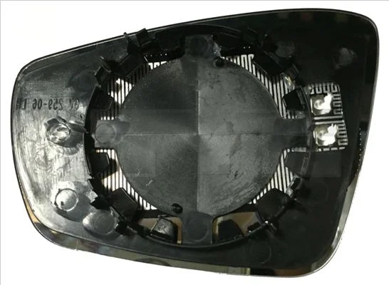 Mirror Glass, exterior mirror TYC 337-0184-1