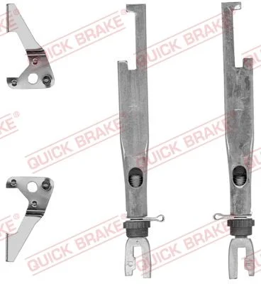 Conjunto de Ajustadores, travão de tambor QUICK BRAKE 102 53 005