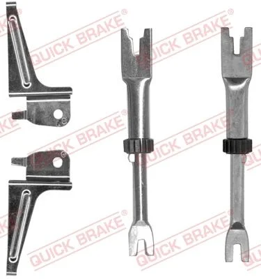 Adjuster Set, drum brake QUICK BRAKE 102 53 006