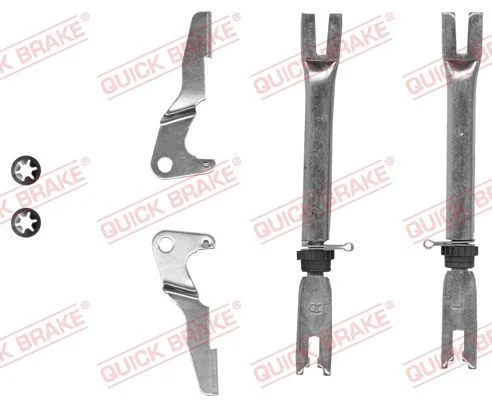 Conjunto de Ajustadores, travão de tambor QUICK BRAKE 102 53 008