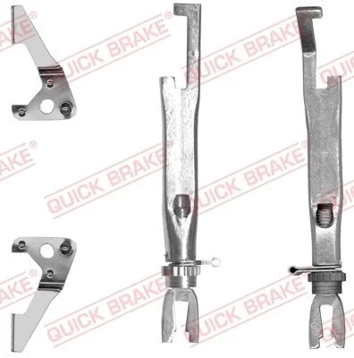 Conjunto de Ajustadores, travão de tambor QUICK BRAKE 102 53 011